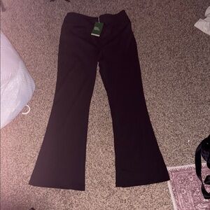 HALARA Black Flared Leggings